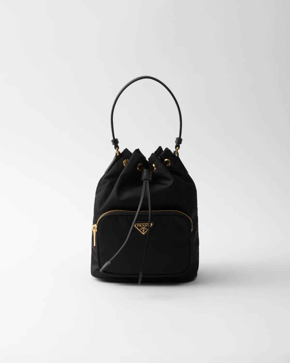 Prada Duet Re-Nylon bucket bag (Black)