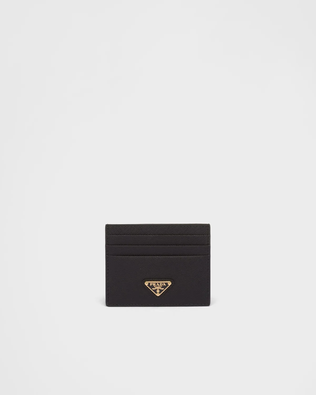 Prada Saffiano Leather card holder (Black)