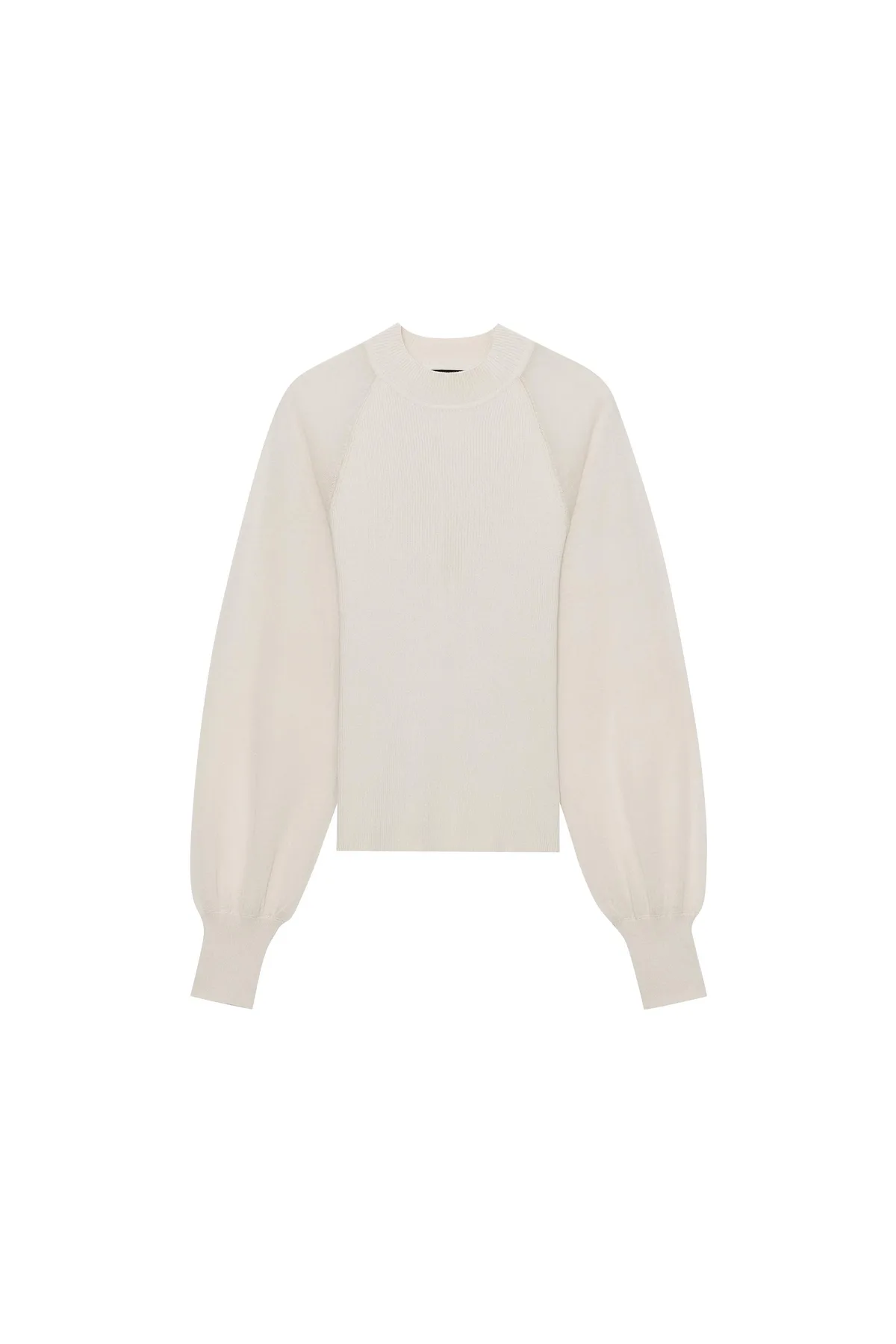 Zara Contrast Sleeve Knit Jumper