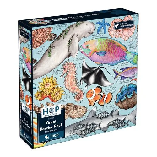 Big Jigs Great Barrier Reef 1000 Piece Puzzle
