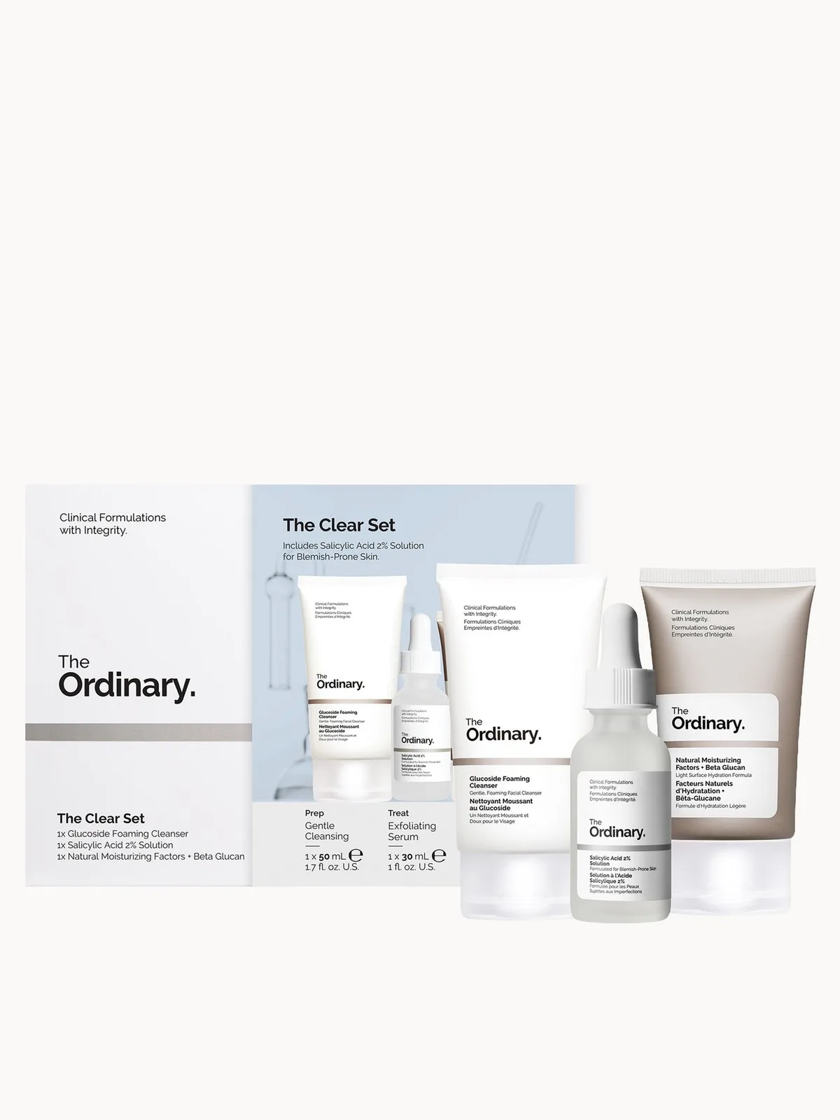 The Ordinary The Clear Set for Blemish-Prone Skin