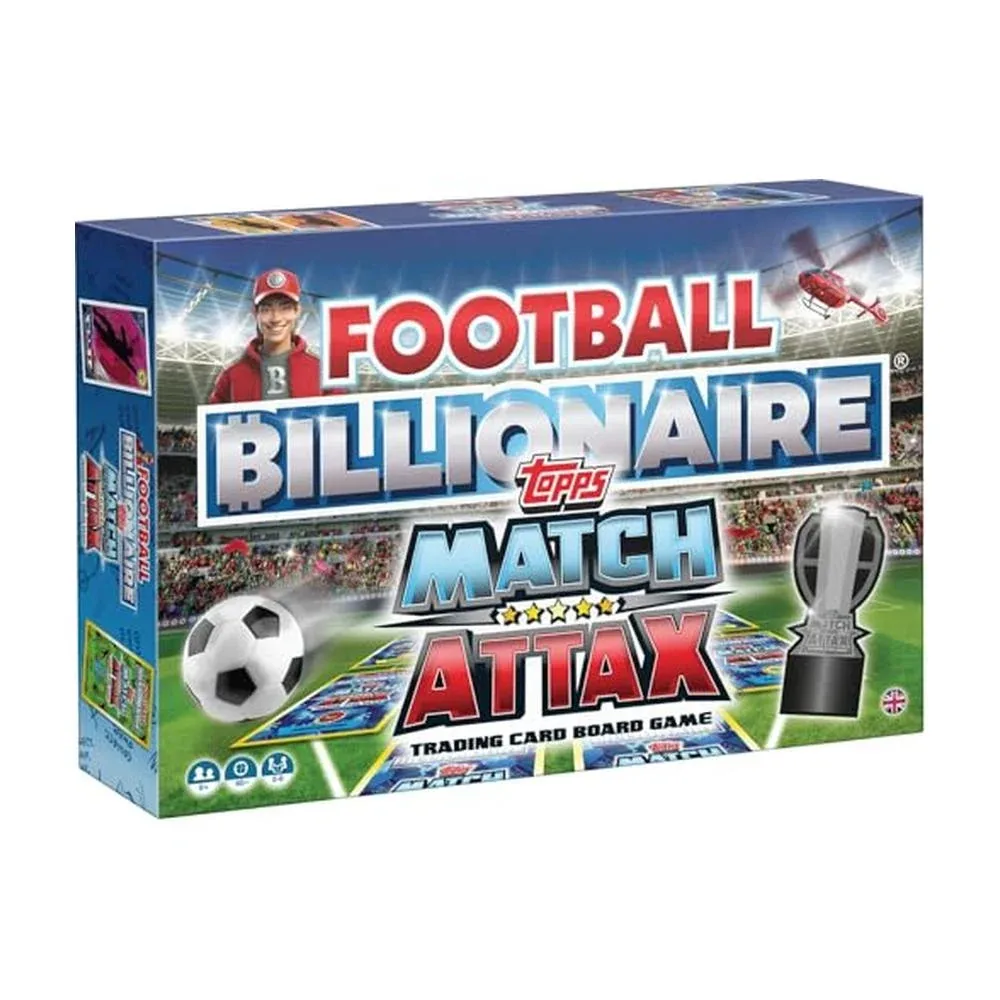 John Adams Football Billionaire: Match Attax Edition Board Game