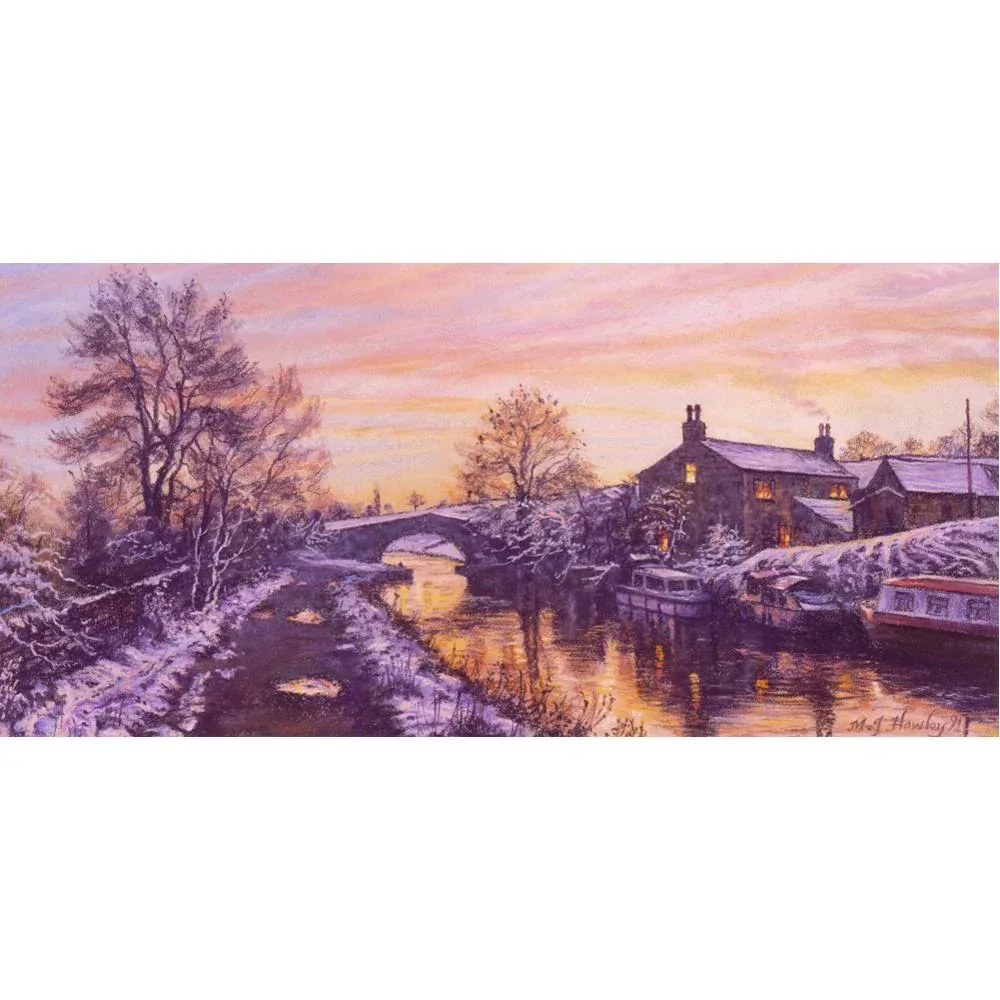 Kidicraft Winter on the Canal Puzzle (1000 Pieces)