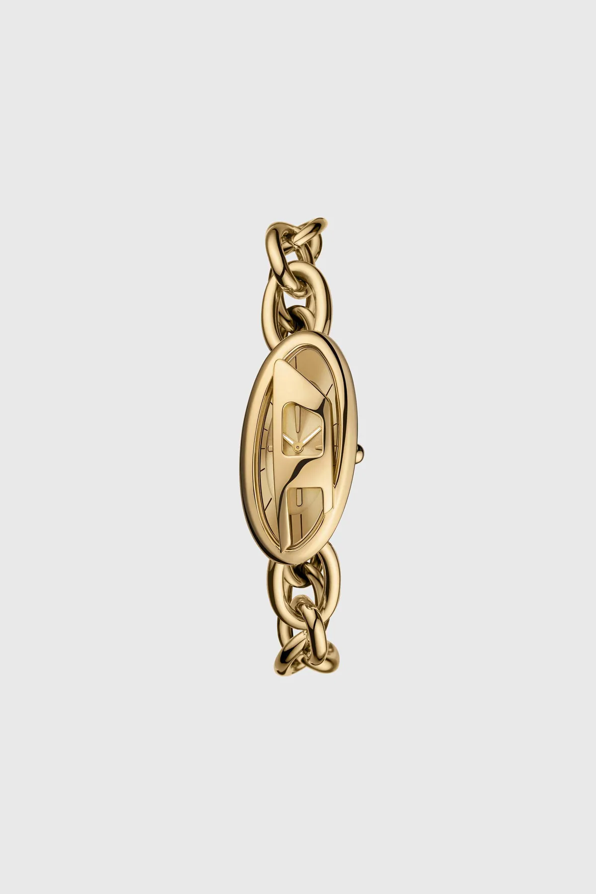 Diesel D-Era Two-Hand Gold-Tone Stainless Steel Watch (Gold)