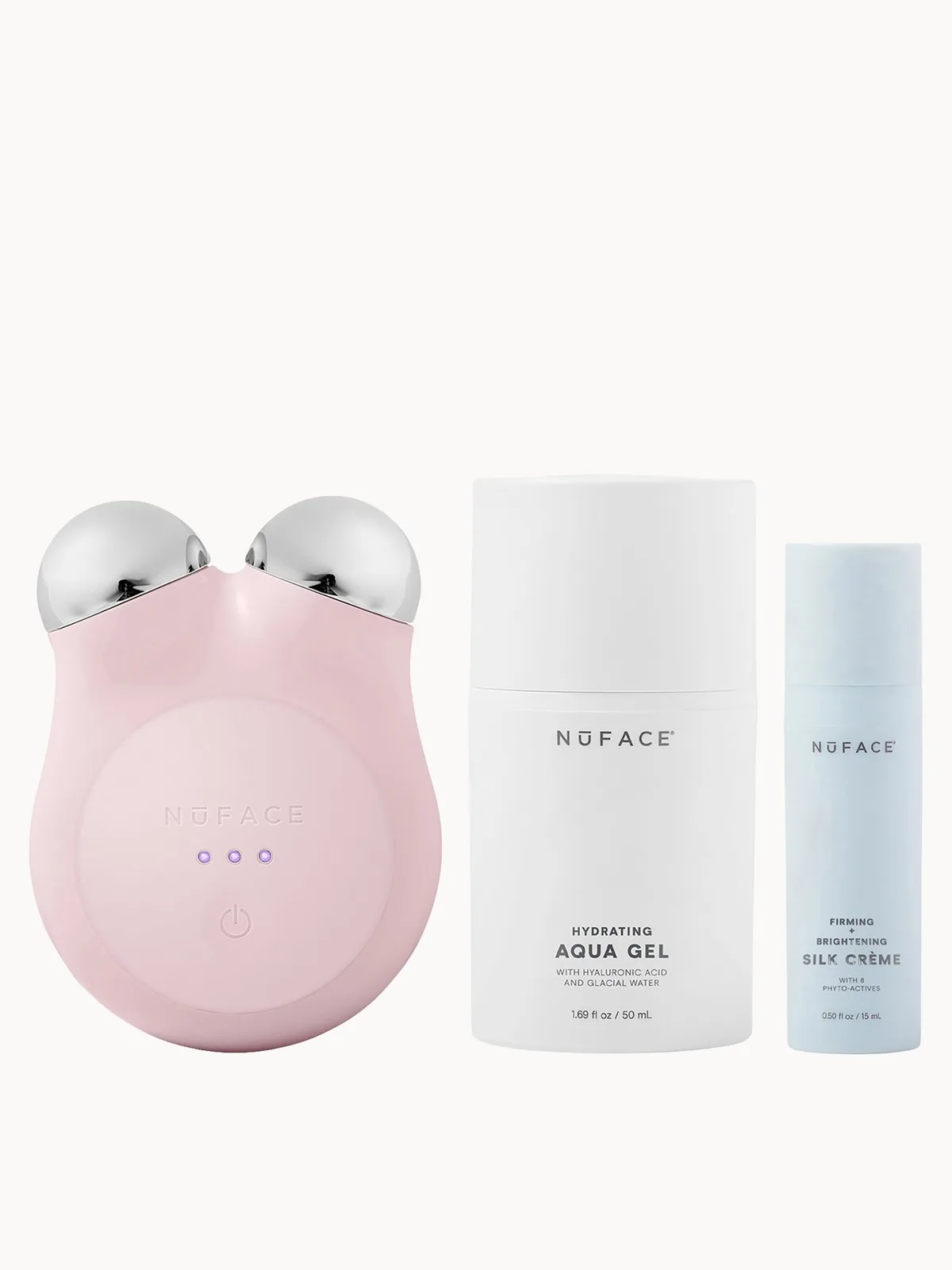 NuFace Mini Starter Kit Sandy Rose