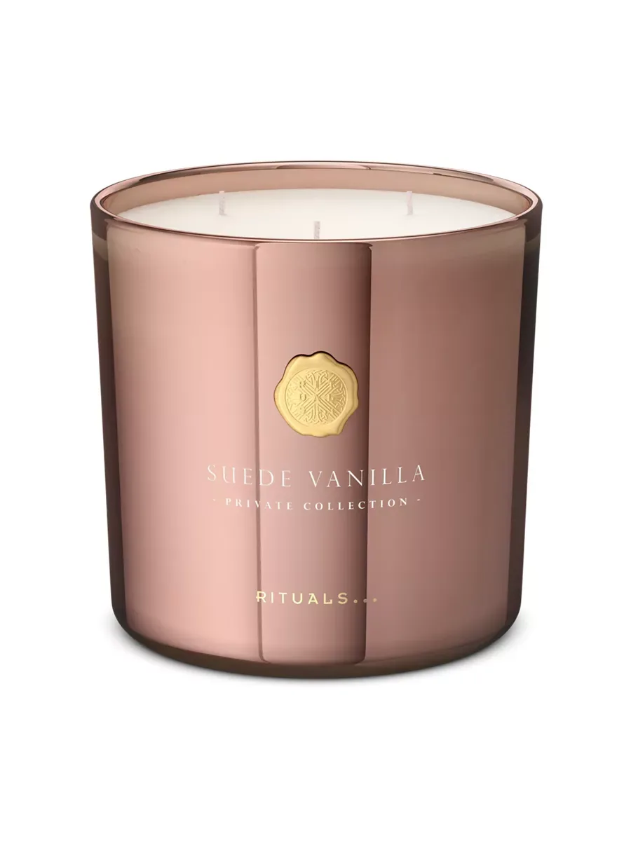 Rituals Private Collection Medium Suede Vanilla Scented Candle 1000 g