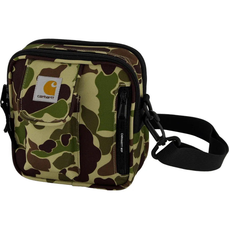 Carhartt WIP Essentials Bag, Small Camo Duck, Green