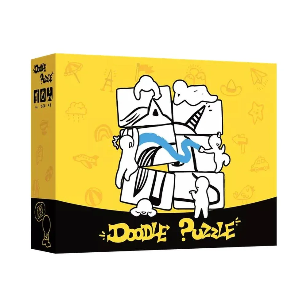 Play With Us Design Doodle Puzzle