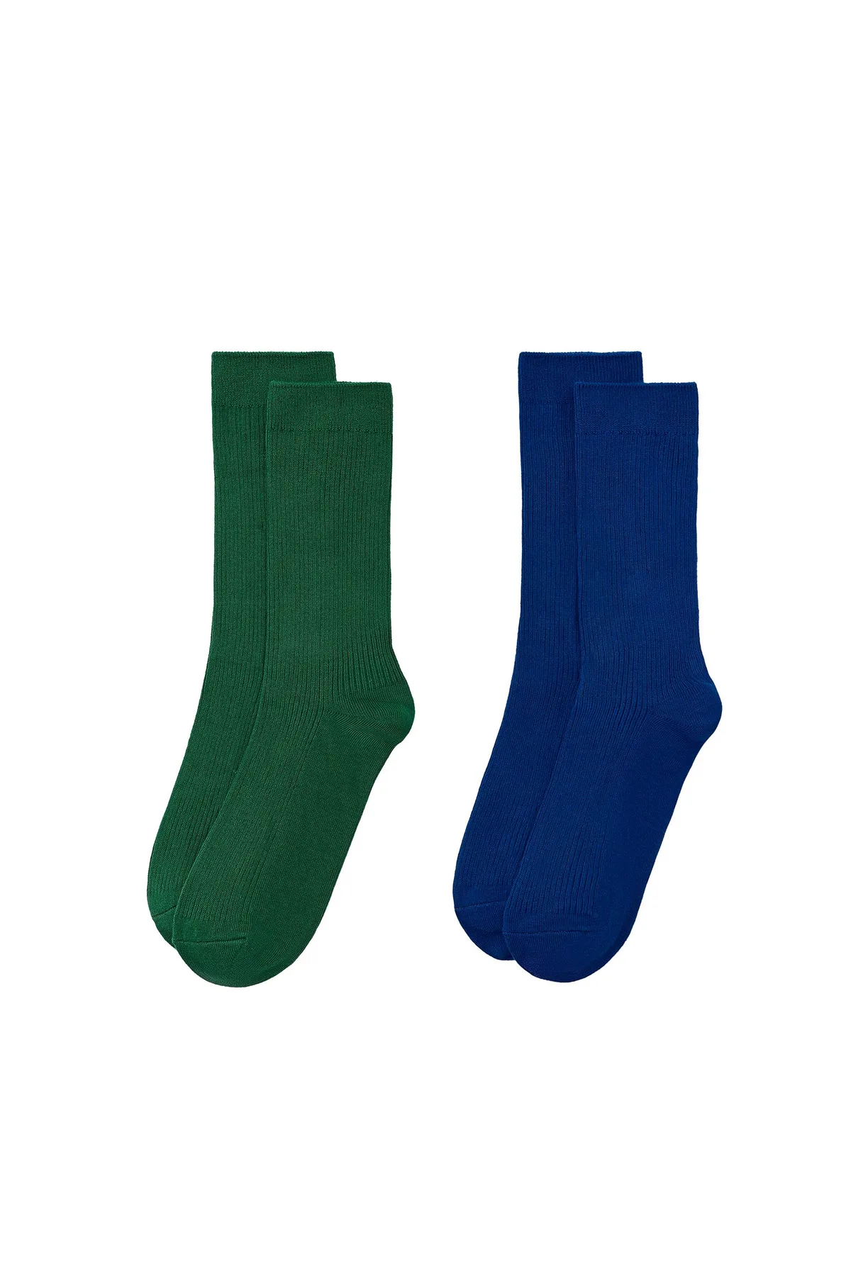 Zara 2-Pack of Plain Ribbed Socks