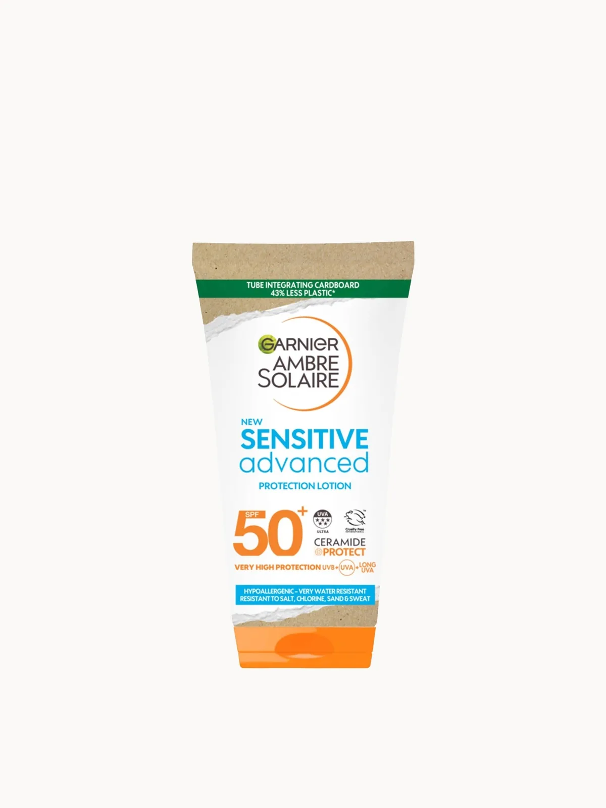 Garnier Ambre Solaire Mini Sensitive Hypoallergenic Sun Protection Cream SPF50 50ml